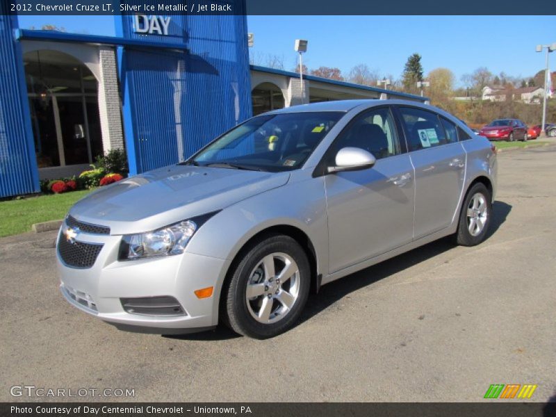 Silver Ice Metallic / Jet Black 2012 Chevrolet Cruze LT