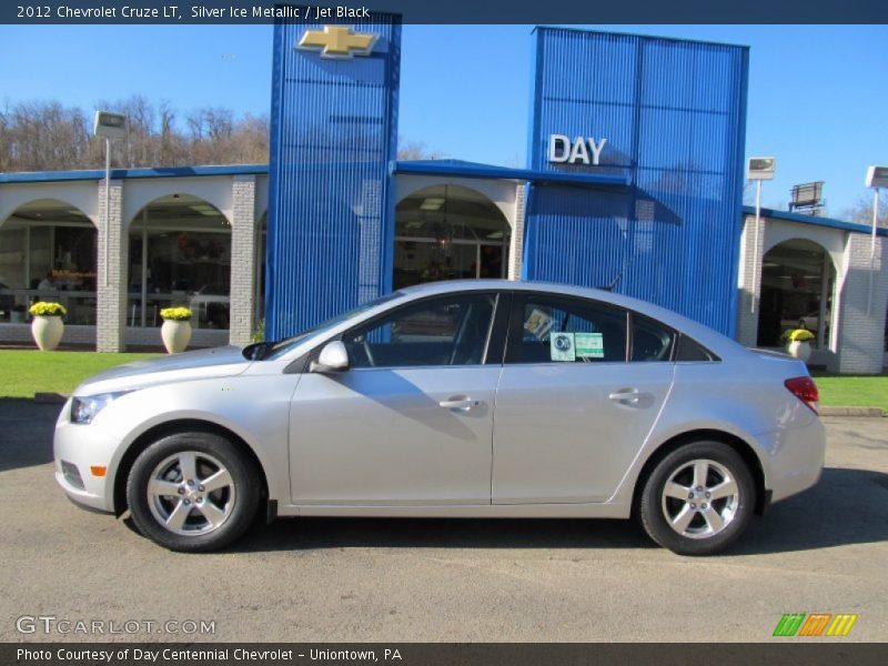 Silver Ice Metallic / Jet Black 2012 Chevrolet Cruze LT