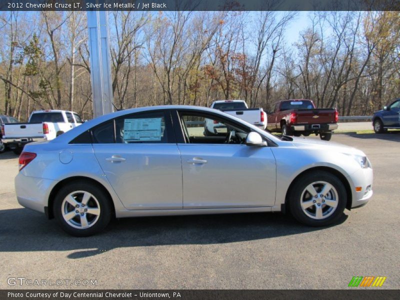 Silver Ice Metallic / Jet Black 2012 Chevrolet Cruze LT