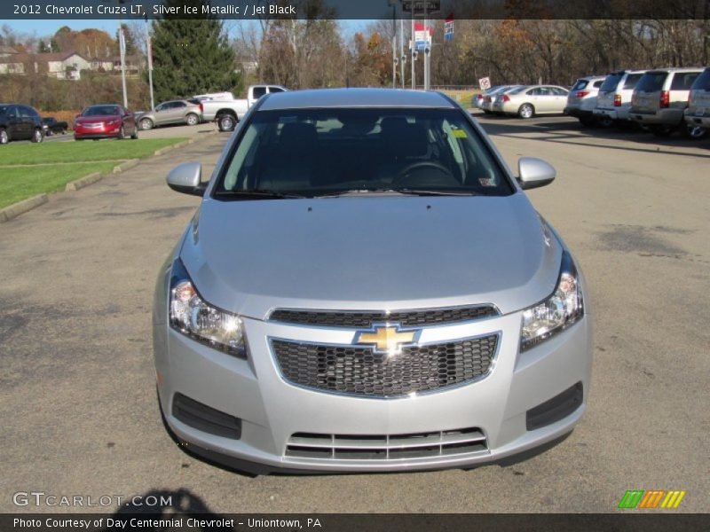 Silver Ice Metallic / Jet Black 2012 Chevrolet Cruze LT