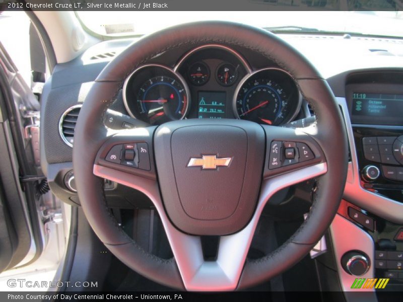 Silver Ice Metallic / Jet Black 2012 Chevrolet Cruze LT
