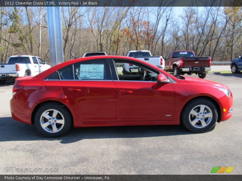 Victory Red / Jet Black 2012 Chevrolet Cruze LT/RS