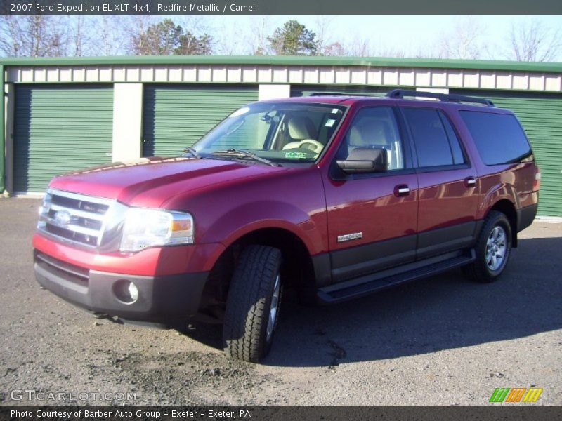 Redfire Metallic / Camel 2007 Ford Expedition EL XLT 4x4