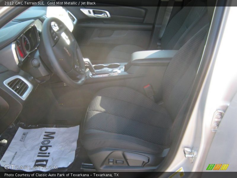 Gold Mist Metallic / Jet Black 2012 GMC Terrain SLE