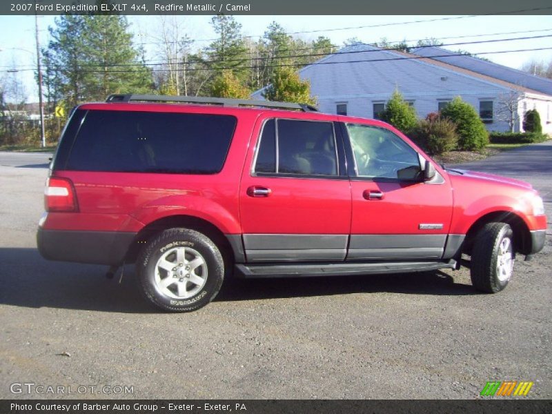 Redfire Metallic / Camel 2007 Ford Expedition EL XLT 4x4