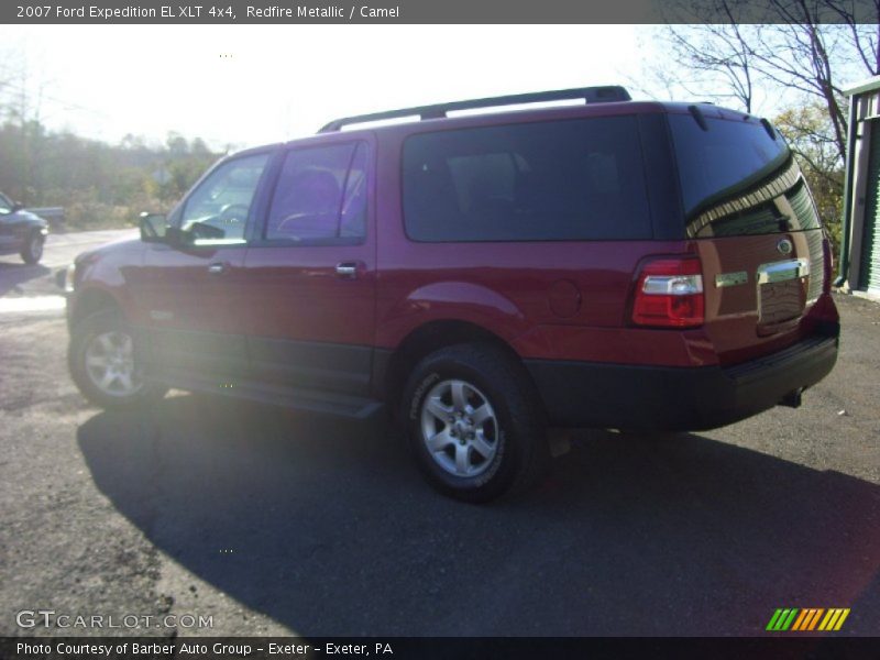 Redfire Metallic / Camel 2007 Ford Expedition EL XLT 4x4