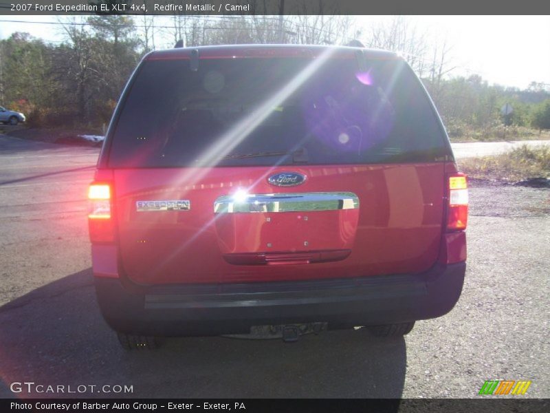 Redfire Metallic / Camel 2007 Ford Expedition EL XLT 4x4