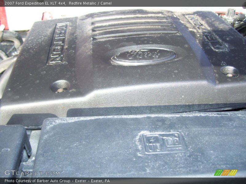 Redfire Metallic / Camel 2007 Ford Expedition EL XLT 4x4