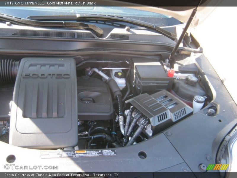 Gold Mist Metallic / Jet Black 2012 GMC Terrain SLE