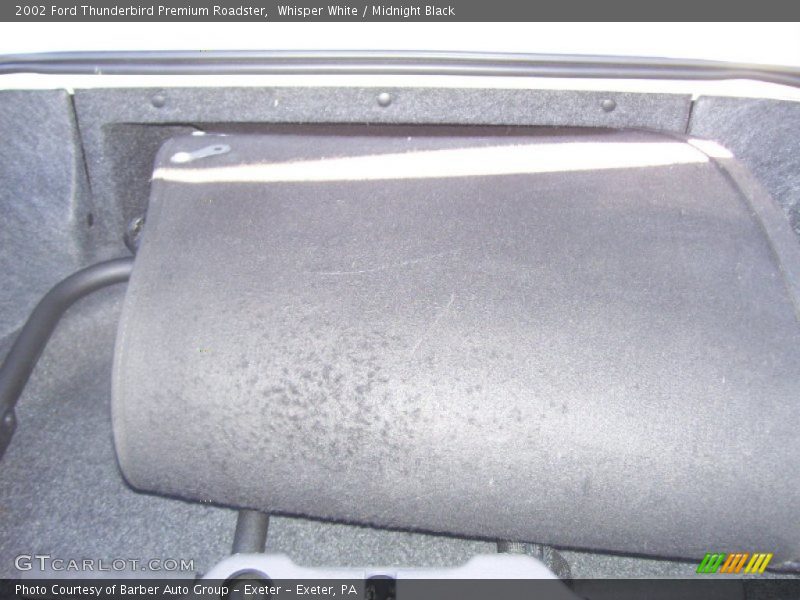 Whisper White / Midnight Black 2002 Ford Thunderbird Premium Roadster