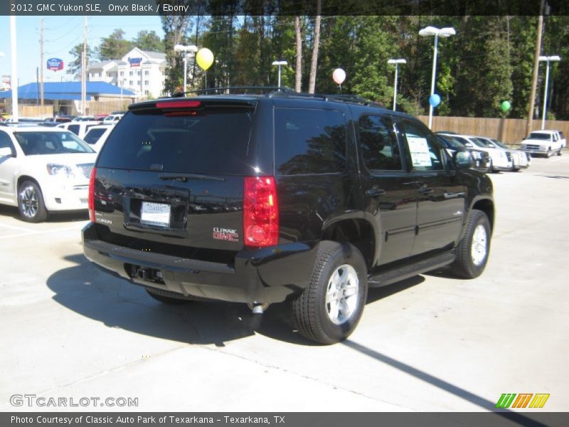 Onyx Black / Ebony 2012 GMC Yukon SLE