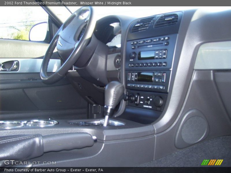 Whisper White / Midnight Black 2002 Ford Thunderbird Premium Roadster