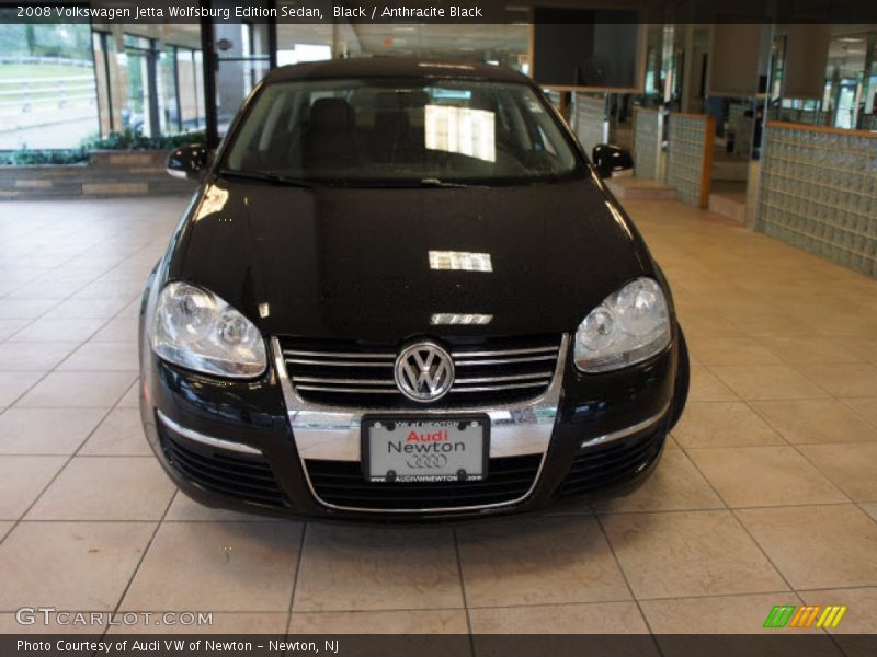Black / Anthracite Black 2008 Volkswagen Jetta Wolfsburg Edition Sedan
