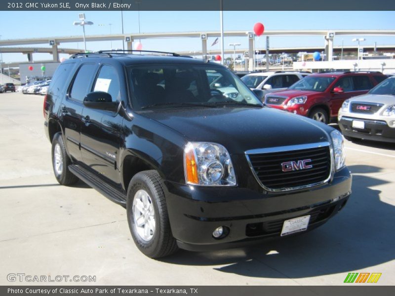 Onyx Black / Ebony 2012 GMC Yukon SLE
