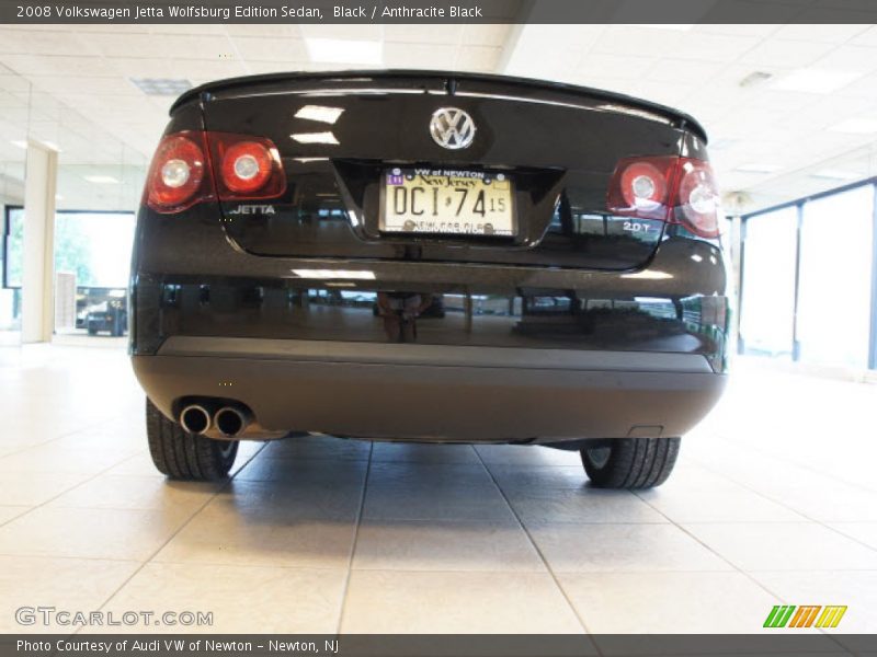 Black / Anthracite Black 2008 Volkswagen Jetta Wolfsburg Edition Sedan