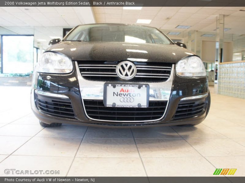 Black / Anthracite Black 2008 Volkswagen Jetta Wolfsburg Edition Sedan