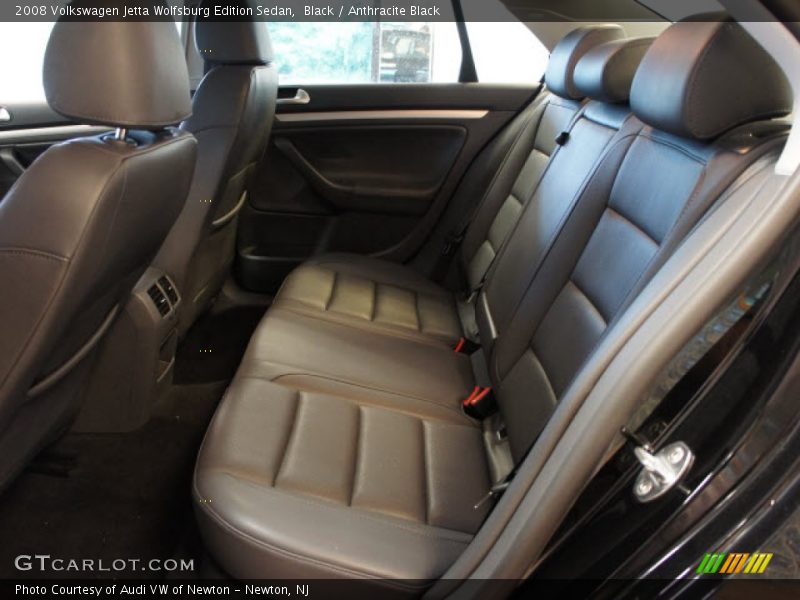 Black / Anthracite Black 2008 Volkswagen Jetta Wolfsburg Edition Sedan