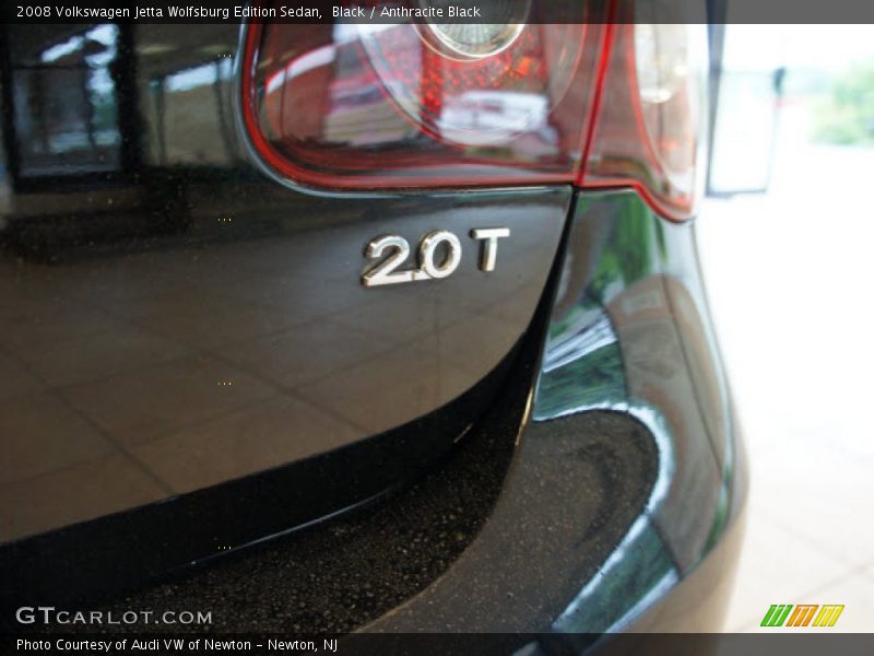 Black / Anthracite Black 2008 Volkswagen Jetta Wolfsburg Edition Sedan