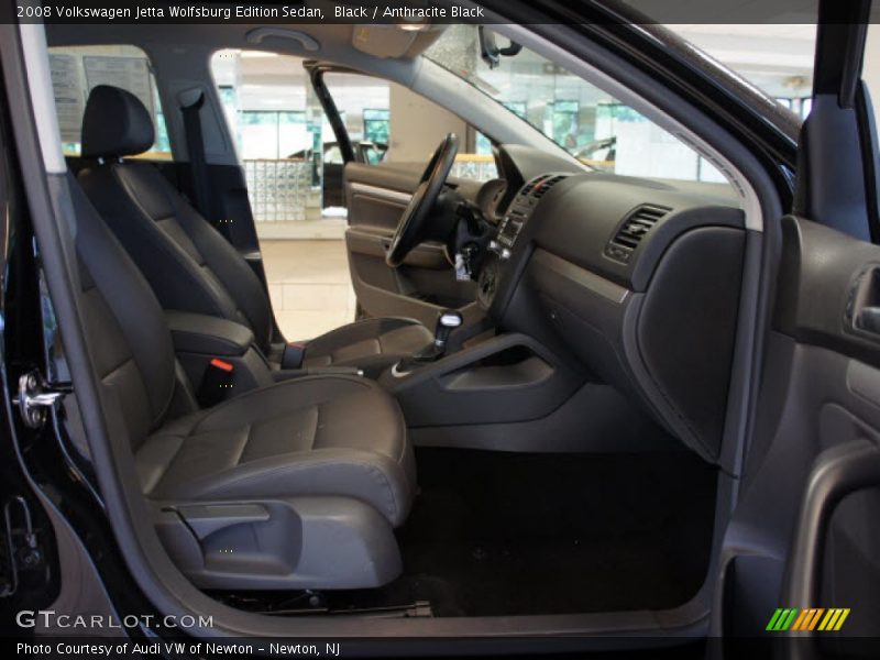 Black / Anthracite Black 2008 Volkswagen Jetta Wolfsburg Edition Sedan