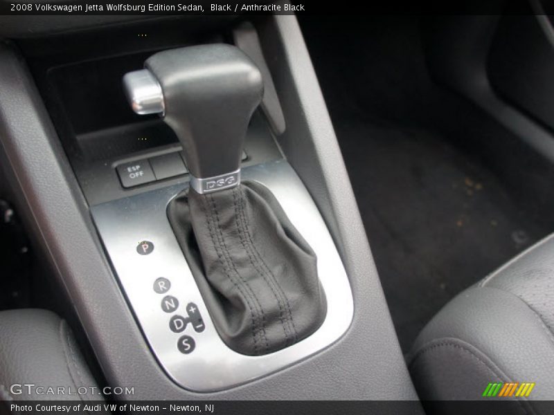  2008 Jetta Wolfsburg Edition Sedan 6 Speed DSG Dual-Clutch Automatic Shifter