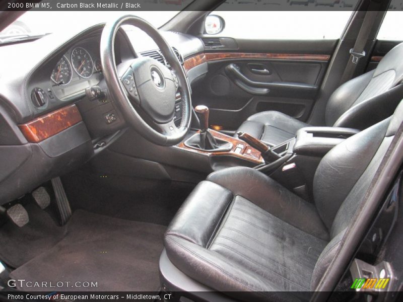 2000 M5  Black Interior