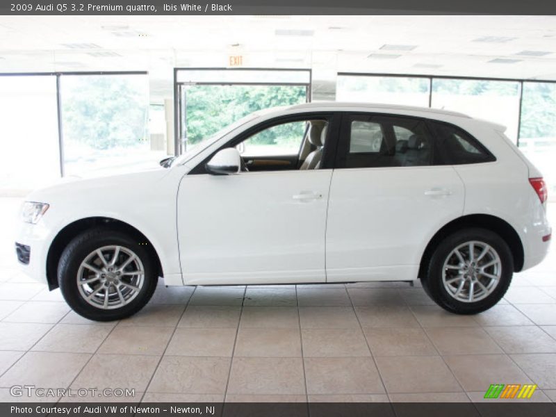 Ibis White / Black 2009 Audi Q5 3.2 Premium quattro