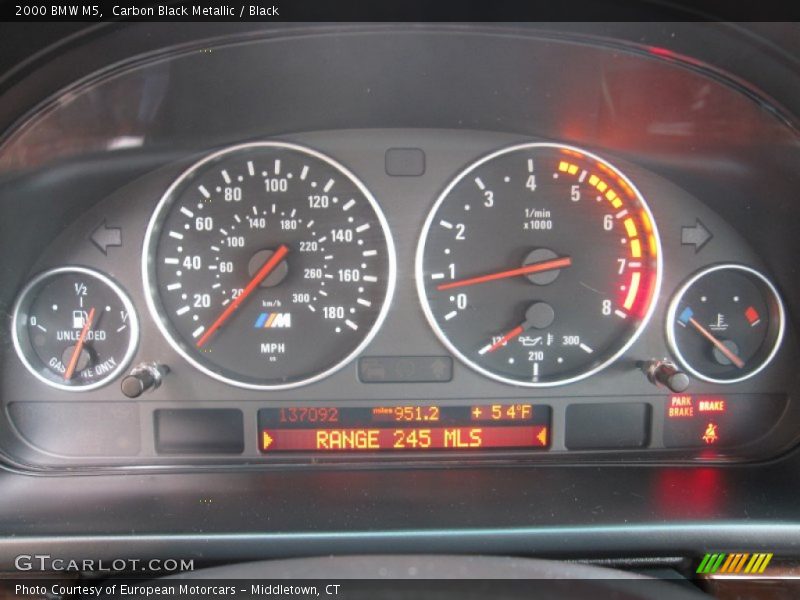  2000 M5   Gauges