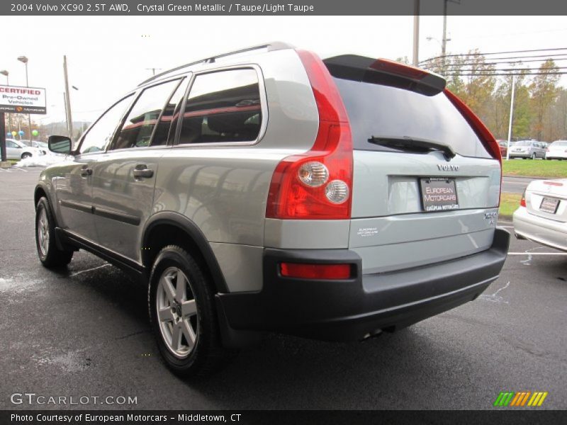 Crystal Green Metallic / Taupe/Light Taupe 2004 Volvo XC90 2.5T AWD