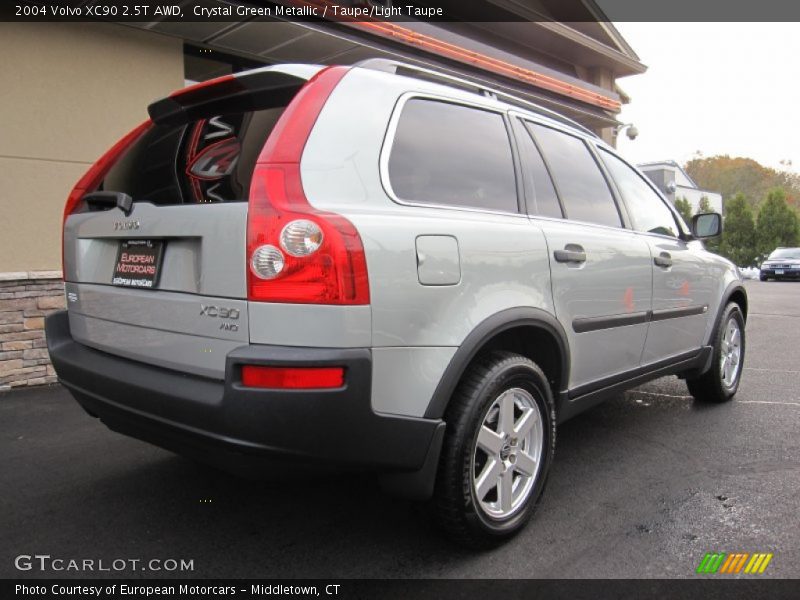 Crystal Green Metallic / Taupe/Light Taupe 2004 Volvo XC90 2.5T AWD