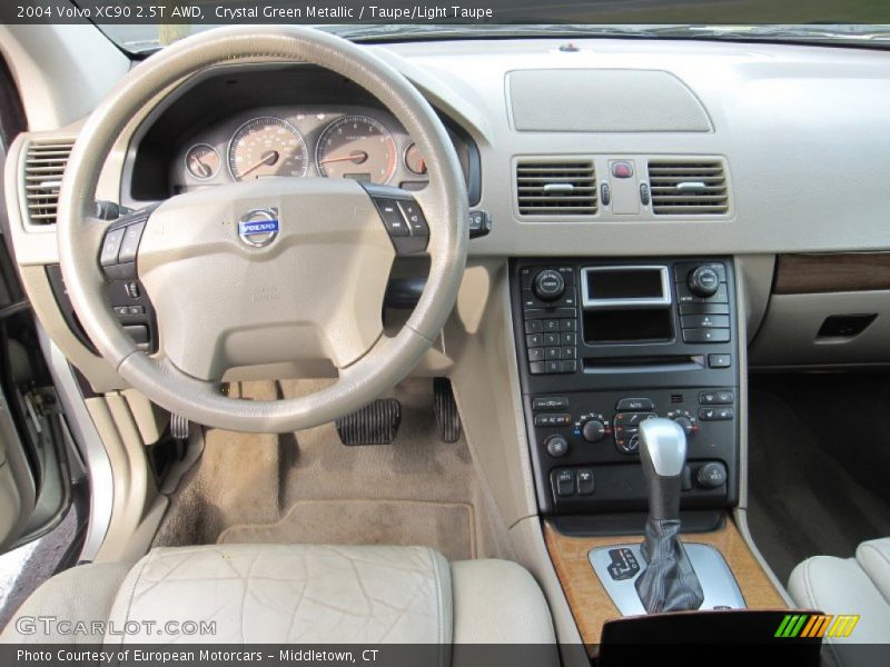 Crystal Green Metallic / Taupe/Light Taupe 2004 Volvo XC90 2.5T AWD