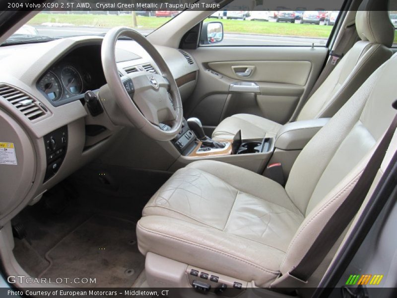Crystal Green Metallic / Taupe/Light Taupe 2004 Volvo XC90 2.5T AWD