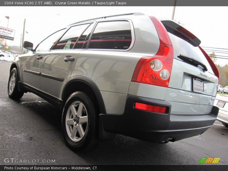 Crystal Green Metallic / Taupe/Light Taupe 2004 Volvo XC90 2.5T AWD