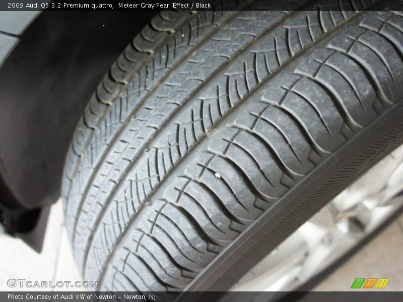 Meteor Gray Pearl Effect / Black 2009 Audi Q5 3.2 Premium quattro
