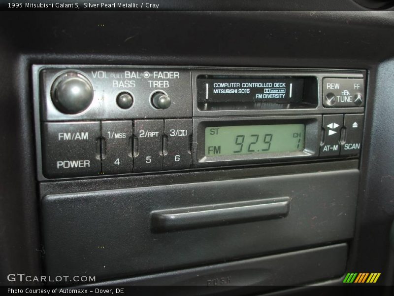 Silver Pearl Metallic / Gray 1995 Mitsubishi Galant S