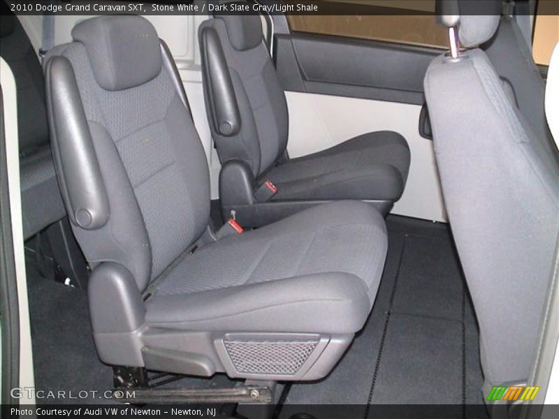 Stone White / Dark Slate Gray/Light Shale 2010 Dodge Grand Caravan SXT