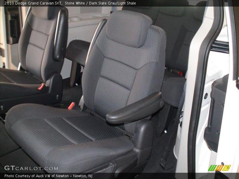 Stone White / Dark Slate Gray/Light Shale 2010 Dodge Grand Caravan SXT