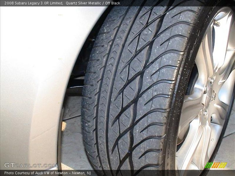 Quartz Silver Metallic / Off Black 2008 Subaru Legacy 3.0R Limited