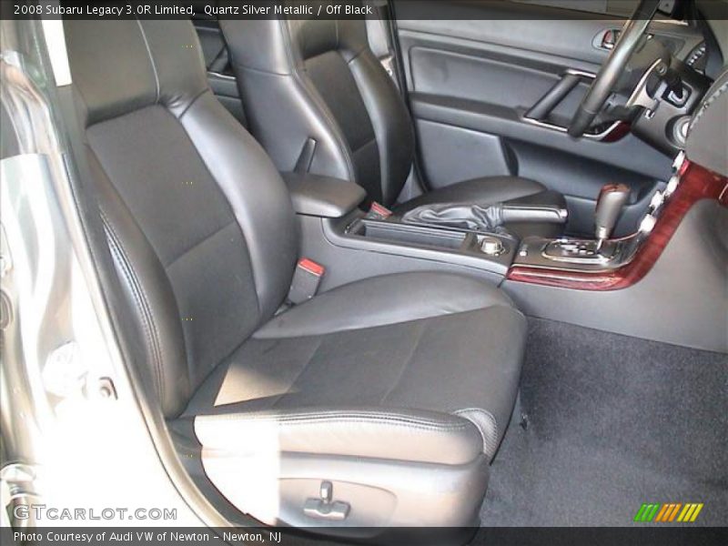  2008 Legacy 3.0R Limited Off Black Interior