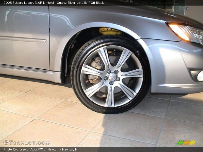 Quartz Silver Metallic / Off Black 2008 Subaru Legacy 3.0R Limited