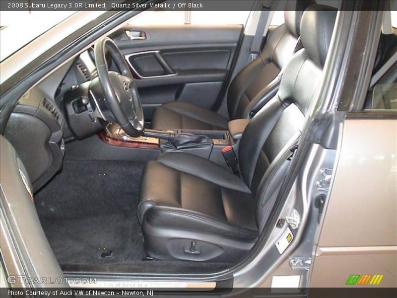  2008 Legacy 3.0R Limited Off Black Interior
