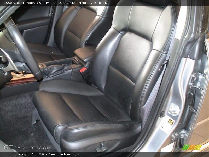 Quartz Silver Metallic / Off Black 2008 Subaru Legacy 3.0R Limited