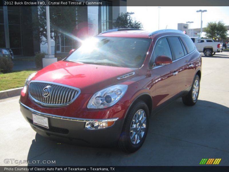 Crystal Red Tintcoat / Cashmere 2012 Buick Enclave FWD