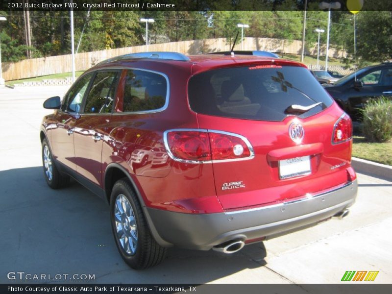 Crystal Red Tintcoat / Cashmere 2012 Buick Enclave FWD