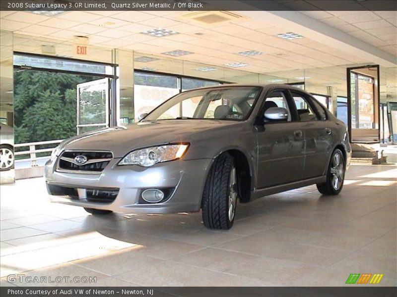 Quartz Silver Metallic / Off Black 2008 Subaru Legacy 3.0R Limited