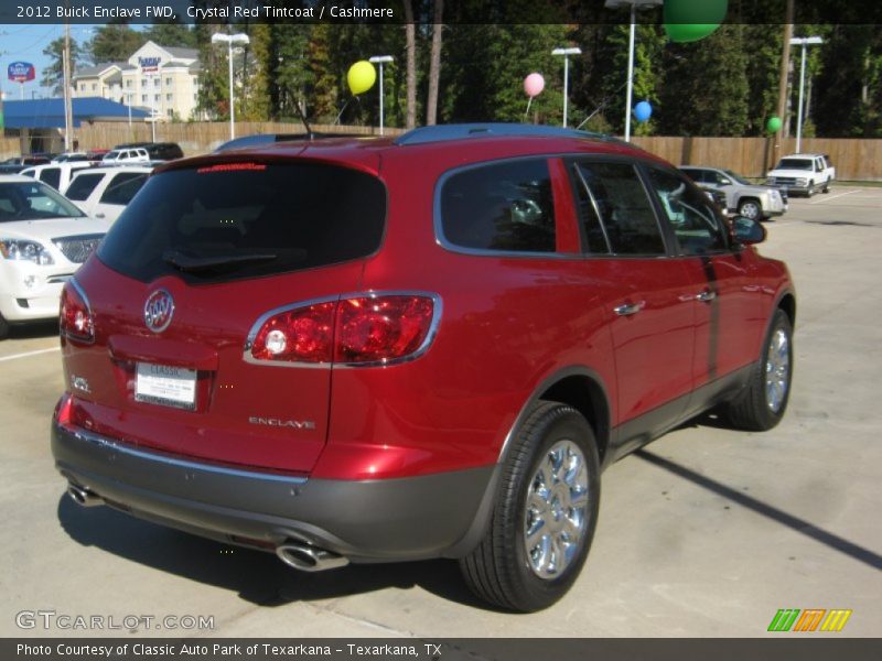 Crystal Red Tintcoat / Cashmere 2012 Buick Enclave FWD