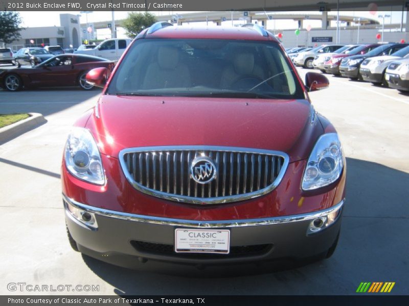 Crystal Red Tintcoat / Cashmere 2012 Buick Enclave FWD