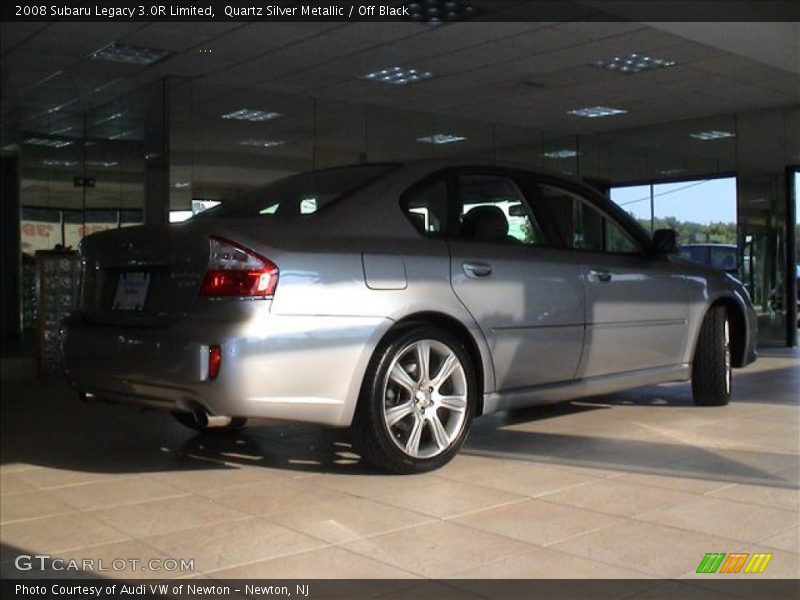 Quartz Silver Metallic / Off Black 2008 Subaru Legacy 3.0R Limited