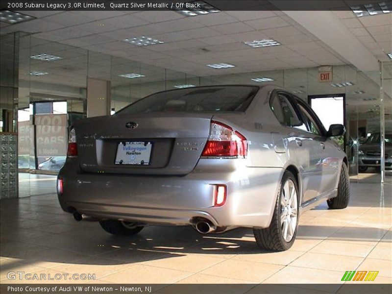 Quartz Silver Metallic / Off Black 2008 Subaru Legacy 3.0R Limited