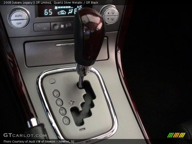  2008 Legacy 3.0R Limited 5 Speed Sportshift Automatic Shifter