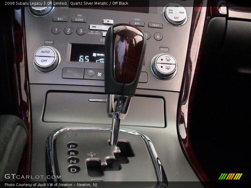  2008 Legacy 3.0R Limited 5 Speed Sportshift Automatic Shifter
